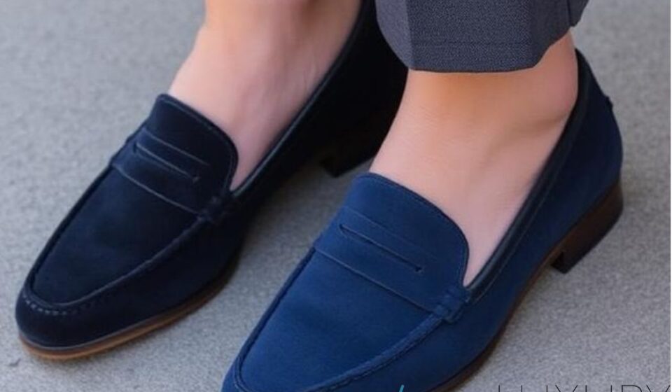 Suede Loafers