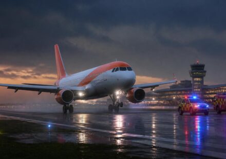 Easyjet Flight u2238 Emergency Landing Newcastle